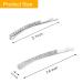 Rhinestone Bobby Pin Metal Hair Clips - 12 Pieces Clear Crystal Barrette Pins for Women and Girls - Buy Online on GoSupps.com