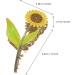 minkissy Sunflower Hair Clips: Fashion Flower Shaped Claw Clips Nonslip Large Claw Hair Clamps Hair Barrettes for Thin Hair Thick Hair - Buy Online on GoSupps.com