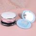 Buy Single Colored Contact Lens Case - Compact Oval Storage Container (White) for Safe & Stylish Eye Care - Buy Online on GoSupps.com