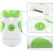 Wakects Electric Nail Clipper Innovative 2-in-1 Design Safe Touch Built-in Light Removable Head White and Green - Buy Online on GoSupps.com