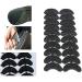 NC 10 Pairs Black Rubber Sole Replacement Heel Savers & Toe Plates - DIY Glue-On Shoes Pad for Superior Grip & Comfort - Buy Online on GoSupps.com