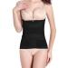 3 In 1 Postpartum Belly Band Wrap - Abdominal Binder Post Surgery C Section Compression Girdle Belt - After Birth Recovery Support - Postnatal Pelvis Waist Trainer Slimming Shapewear Body Shaper Black Medium / Large