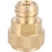 Fdit Brass CO2 Adapter Conversion for Tank Canister (Gold) - Buy Online on GoSupps.com