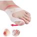 EXCEART Bunion Straightener & Splints 2 Pairs Gel Separator Pads for Pain Relief | White Yoga Orthopedic Brace - Buy Online on GoSupps.com