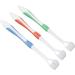 Suicra 3-Sided Silicone Toothbrush for Complete Teeth Cleansing - Replaceable Brush Head & Tooth Whitening for Adults - Red Color - Buy Online on GoSupps.com