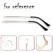 Buy Marxan Glasses Leg Parts | Gold Vintage Metal Replacement Bars - International Shipping - Buy Online on GoSupps.com