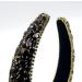 Leemasing Rhinestone Stand Hair Band - Padded Baroque Crystal Fashion for Brides & Parties | Perfect Gift for Weddings & Anniversaries (Black) - Buy Online on GoSupps.com