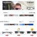 Unisex Self-Tinting Reading Glasses with UV Protection - +2.0 Visual Aid for Men & Women - Buy Online on GoSupps.com