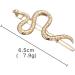 Inilbran Vintage Snake Hair Clip Barrette Gold Snake Hair Barrettes French Serpent Hairpin Barrette Decorative Bobby Pins Hair Accessories for Women and Girls Headdress - Buy Online on GoSupps.com