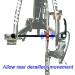 SaBlue Float-On Axle Bike Chain Keeper (Red) - Dummy Sleeping Hub Tool for Bicycle Cleaning & Transporting | Chain Keeper A01 - Buy Online on GoSupps.com