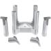 LifeSmart BD001 4 Post Boot Dryer - Fast Airflow, Small Size, White - Buy Online on GoSupps.com