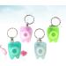 Buy Healifty 4-Piece Portable Dental Floss Keychain | Dentist Gifts | Flower Design for Easy Tooth Cleaning - Buy Online on GoSupps.com
