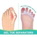Toe Spreader Silicone | Toe Separator for Pedicure & Correction - Athletes & All Feet | International Shipping - Buy Online on GoSupps.com