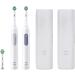Oral-B Smart Clean 360 Rechargeable Toothbrushes 2 Pack - Best Electric Toothbrush Set - Buy Online on GoSupps.com