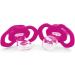 BabyFanatic Girls Pink Pacifier 2-Pack - NFL Chicago Bears | Official Licensed Gear - Buy Online on GoSupps.com