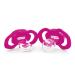BabyFanatic Girls Pink Pacifier 2-Pack - NFL New Orleans Saints Officially Licensed Gear - Buy Online on GoSupps.com