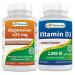 Magnesium Glycinate 425 mg & Vitamin D3 2000 IU