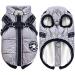 Buy Waterproof Dog Vest & Coat - Warm Winter Jacket with Harness - 9 Colors Available | Silver MM - Buy Online on GoSupps.com