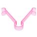 MERRYHAPY Lip Muscle Trainer Exerciser Muscle Lips Trainer Lift Mouth Muscle Tightener Smile Corrector Muscle Tightening Face Oral Exerciser Lips Lift Tool 9.30X7.70X1.50CM Pink