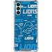 Skinit Clear Phone Case Compatible with Samsung Galaxy A13 5G - Officially Licensed NFL Detroit Lions - Blast Alternate Design