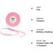 Pink Ribbon 1/4 36 Yards Satin Roll - Ideal for Scrapbooking, Weddings, Baby Showers, and More - Buy Online on GoSupps.com