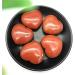 1PC Natural Red Jasper Heart Shaped Crystal Palm Stones Specimen Gifts Craft Natural Quartz Crystals - Buy Online on GoSupps.com
