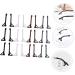 Uonlytech 48 Pairs Silicone Glasses End Lace - Protect Your Glasses with Nerd Wax Glass Holder & Ear Pebbles - Ideal for Kids & Adults - Buy Online on GoSupps.com