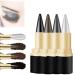 Ayky Eyeliner Exhibition Eyeliner Ayky Natural Black Eyeliner Cream Ayky Long Wear Gel Eyeliner Exhibition K Eyeliner Waterproof Exhibitionk Eye Liner Pencil (Mixed)