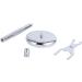 Angrek Deluxe Razor & Brush Stand - Fashionable Aluminum Shaving Set Holder for Safety Razors & Brushes (4 Types) - Buy Online on GoSupps.com
