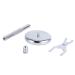 Premium Aluminum Shaving Brush Stand - Durable Holder Rack for Grooming Tools | 15cm x 7cm | Fast International Shipping - Buy Online on GoSupps.com