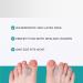 Gel Toe Separators for Overlapping Toes - 4 PCS Bunion Big Toe Straighteners - Toe Corrector Fixator for Hallux Valgus - Relieve Pain - Size Large - Buy Online on GoSupps.com