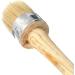 Professional Chalk and Wax Paint Brush  Round Paint Brush/DIY Painting and Waxing Tool for Folk Art  Home Dcor  Wood Projects  Furniture  Stencils | Reusable  Natural Bristles - Buy Online on GoSupps.com