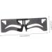 Anneome Stainless 2pcs Clear Ruler Eyebrow Guide Stencil Brow Makeup Supplies Measuring Tool Eyebrow Shape Metal Stainless Steel - Buy Online on GoSupps.com