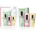 Clinique Face Wash + Moisturizer + Lotion Set for 3 Skin Types - Buy Online on GoSupps.com