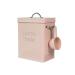 Laundry Detergent Powder Storage Tin Box Washing Powder Bucket Laundry Detergent Container Modern Laundry Detergent Dispenser Detergent Bin with Scoop Laundry Room Accessories Pink