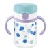 Richell Aqulea outing straw mug 320 Light blue