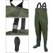 ANSOBEA Waders for Men - Waterproof Fishing Pants with Boots Neoprene 70D Nylon Ideal for Fishing Farms & Construction (Size 42/43L Green) - Buy Online on GoSupps.com