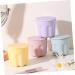 minkissy 4 Sets Pp Washing Bowl Silicone Brush Cleaning Pad Cleaning Tool Brush Rinsing Bowl Beauty Tools Makeup Cleaner Mat Makeup Brush Washing Self Made Cleaning Silica Gel - Buy Online on GoSupps.com