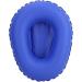Inflatable Bed Pan for Elderly | Portable Thicken Air Bed Pan Washable Anti Bedsore Toilet Urinal - Blue - Buy Online on GoSupps.com
