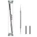 Professional Blackhead Remover Titanium Lancet Needle Acne Blackhead Remover Pointed Pimple Extractor Blackhead Removal Tool(Sliver) Silver-1pc