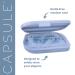Dental Mouthguard Container | Orthodontic Retainer Case for Clear Aligners | Rattle-Free, Slim Design | Household & Travel Friendly | 1 Pack - Buy Online on GoSupps.com