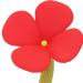 Rose Red Baby Teething Toy for Pain Relief | Easy-to-Grasp Teether with Ergonomic Handle for Chewing - Buy Online on GoSupps.com