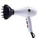 2000W Professional Hair Dryer Ionic Hair Dryers Salon Hairdryer With Diffuser Nozzles Set Fast Blow Dryer With 2 Speed 3 Heat Settings and Cool Shot Button Lightweight Suitable for Family Travel White