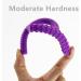 Tuxepoc Sensory Chew Toys for Autistic Children - Silicone Chewy Tool for Teething ADHD Autism - Orange Purple Chewelry for Boys & Girls - Buy Online on GoSupps.com