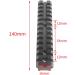 Buy Houston 140mm Aluminum M Locomotive Picatinny Rail Weaver Adapter - WEAGRECHIESE 13-Slot Airsoft Rail Mount Base - Buy Online on GoSupps.com