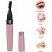 Kikumi Electric Eyebrow Trimmer WATERPROVEN PENE Shape Flexible Shaving Face Hair Remover for Use Home Travel Use Pink - Buy Online on GoSupps.com