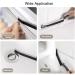 6Pcs Gap Cleaning Brush Hard Bristle Crevice Cleaning Brush for Household Use Hand-held Groove Deep Cleaning Brush for Shutter Door Window Track Kitchen (Black) - Buy Online on GoSupps.com