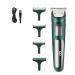 Pro Hair Clipper Waterproof Barber The Electric LED Displays The Hairdressing Tool USB Clipper Shaved Hair Carved Oil Head Push Shear(Color:Green)
