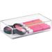 MDesign Large Cosmetics Organizer Box with Lid | Perfect Makeup Storage for Nail Polish & Powder | Transparent Makeup Organizer - Buy Online on GoSupps.com