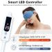 Best Heated Eye Mask for Dry Eyes - Smart Temp Control - Relief for Stye, Chalazion, Blepharitis - 3D Eye Mask for Sleep & Migraine - Light Blue - Buy Online on GoSupps.com